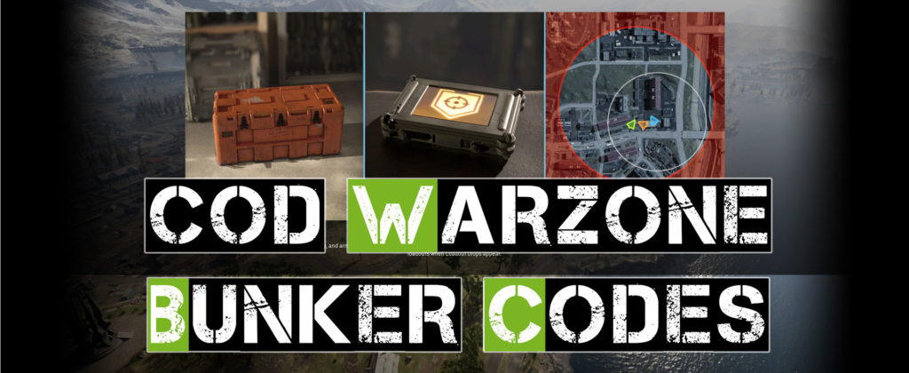 call of duty bunker codes